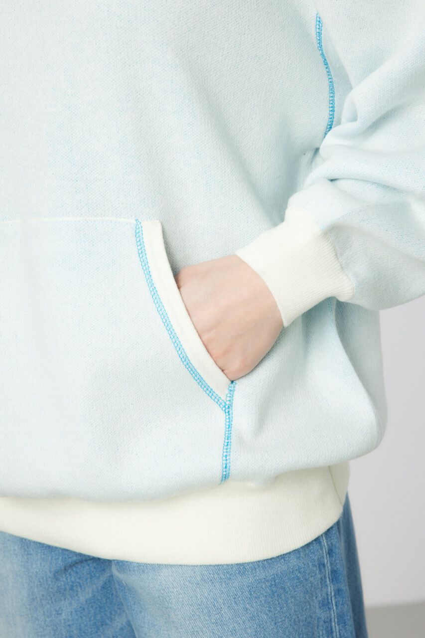 RODEO CROWNS「スウェットライクバックロゴニットフーディー」|ニット・セーター|