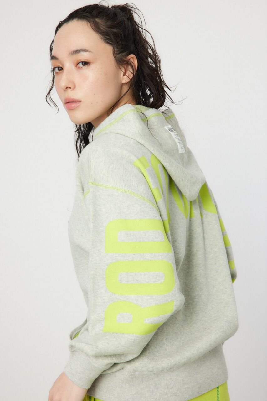 RODEO CROWNS「スウェットライクバックロゴニットフーディー」|ニット・セーター|