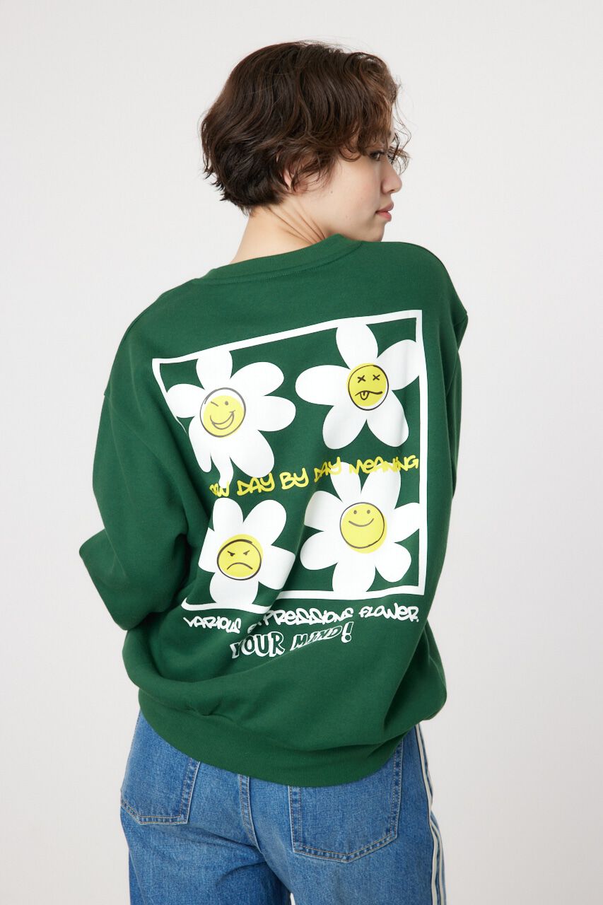 RODEO CROWNS「FOUR FLOWER スウェット」|パーカー|