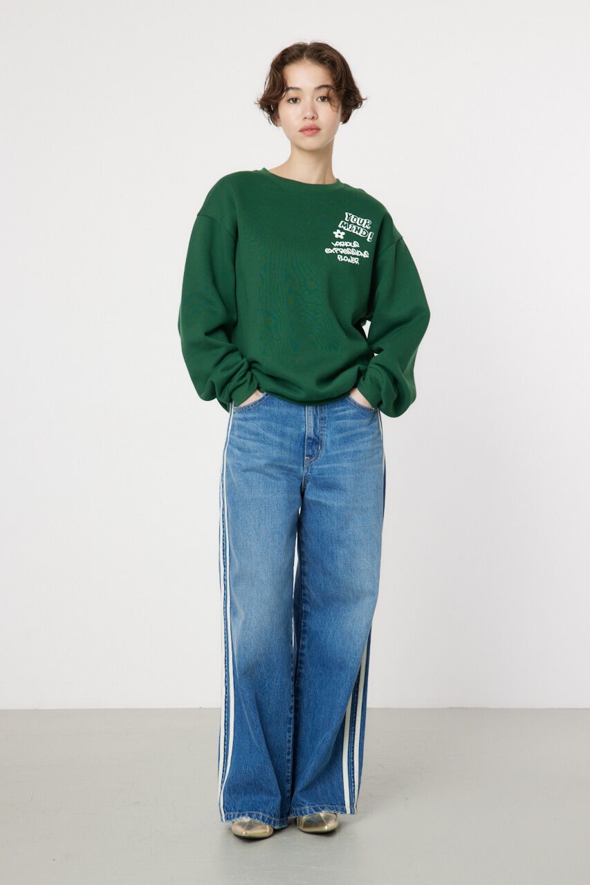 RODEO CROWNS「FOUR FLOWER スウェット」|パーカー|