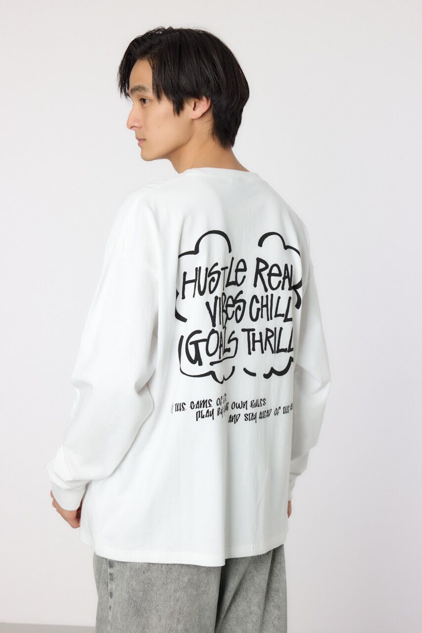 RODEO CROWNS「ランダムスケッチロングスリーブTシャツ」|Tシャツ・カットソー|