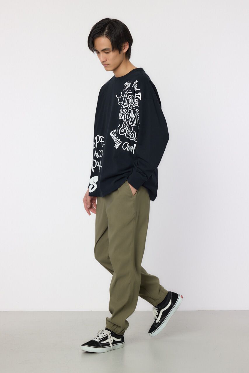 RODEO CROWNS「ランダムスケッチロングスリーブTシャツ」|Tシャツ・カットソー|