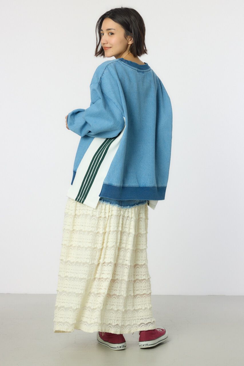 RODEO CROWNS「ラインドッキングデニムトップス」|その他|