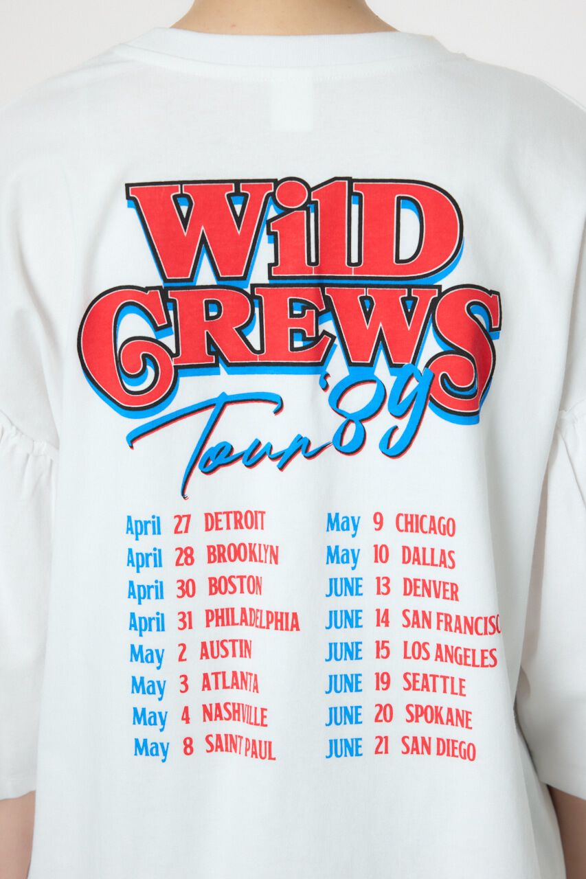 RODEO CROWNS「アソートグラフィックフリル袖 Tシャツ」|Tシャツ・カットソー|