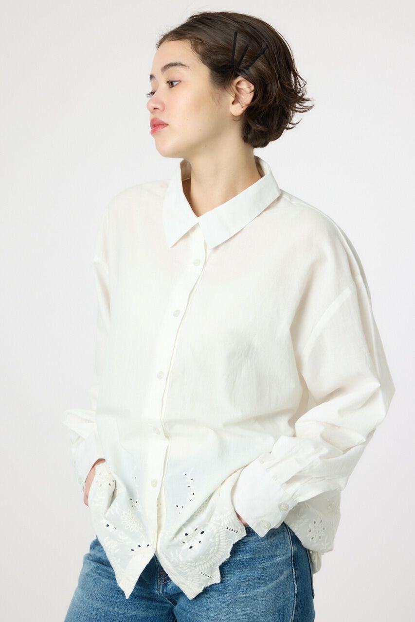 RODEO CROWNS「スカラップシャツ」|シャツ・ブラウス|