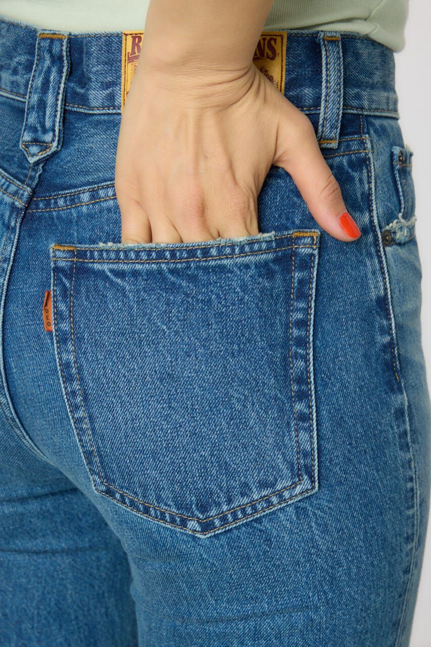 RODEO CROWNS「HEM WESTERN デニムパンツ」|デニム|