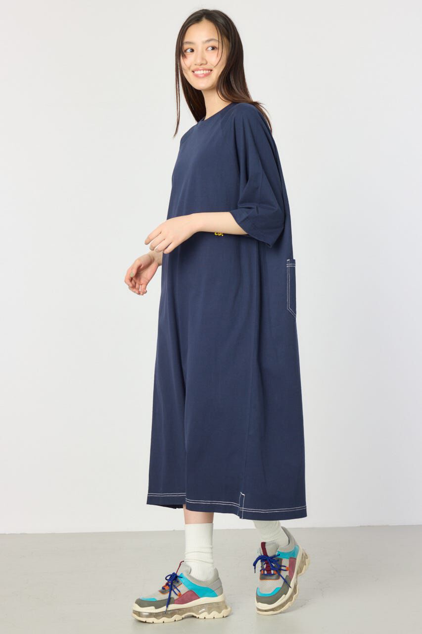 RODEO CROWNS「ラグランカラーステッチワンピース」|ワンピース|