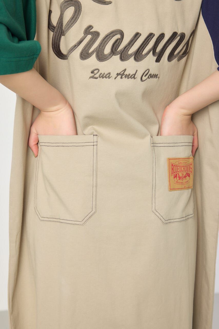 RODEO CROWNS「ラグランカラーステッチワンピース」|ワンピース|