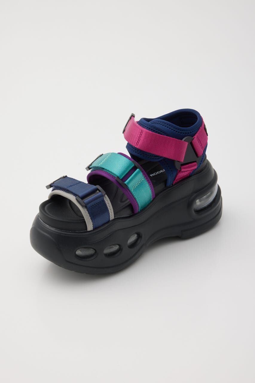 RODEO CROWNS「ボリュームソール テープサンダル」|サンダル|