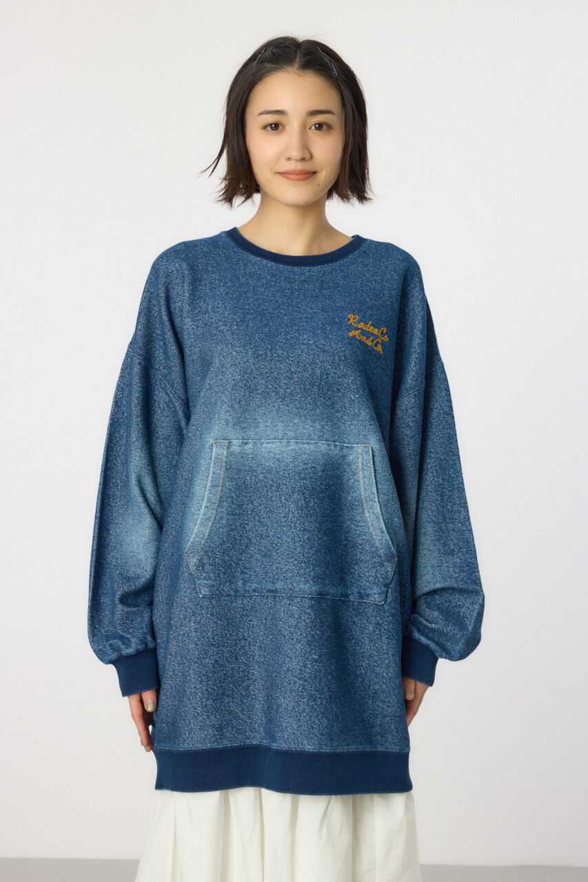 RODEO CROWNS「加工スウェットワンピース」|ワンピース|