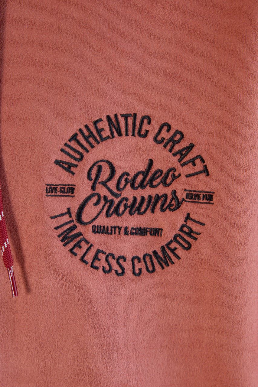 RODEO CROWNS「ブラッシュドバックボアフーディー」|パーカー|