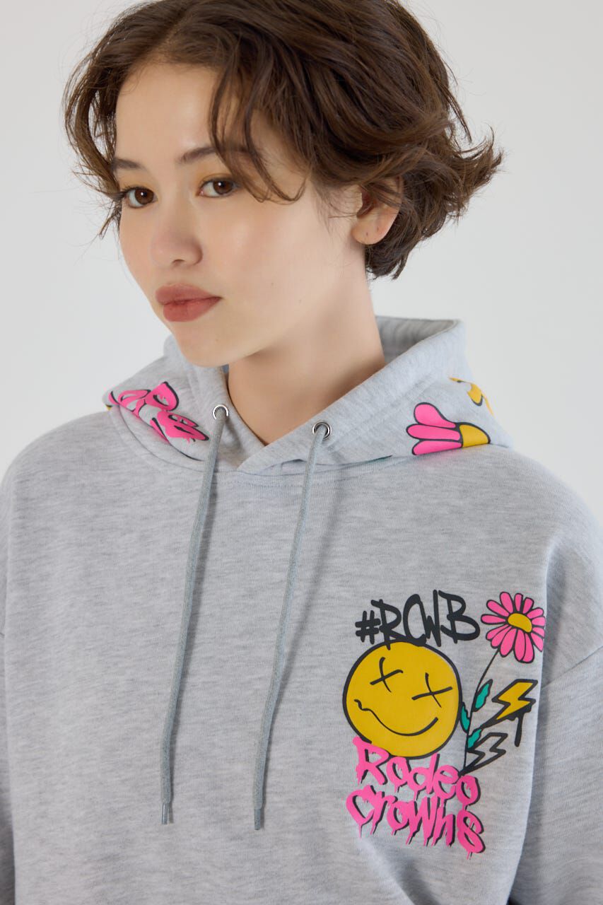 RODEO CROWNS「HOOD DECORATION パーカー」|パーカー|