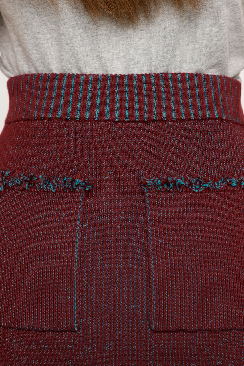 SLY「DAMAGING RIB ショートスカート」|スカート|