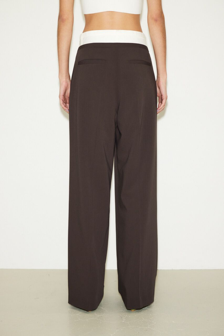 SLY「WAIST FOLD MANISH トラウザー」|その他|