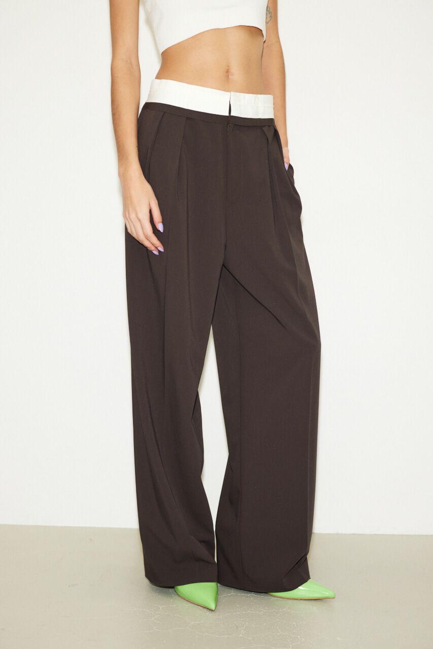 SLY「WAIST FOLD MANISH トラウザー」|その他|