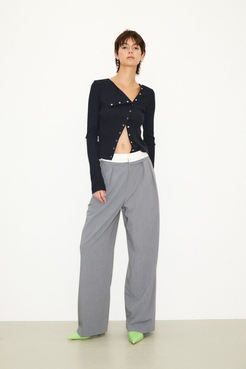 SLY「WAIST FOLD MANISH トラウザー」|その他|