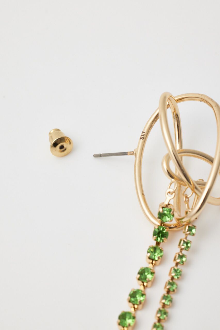 SLY「JEWEL CHAIN ピアス」|ピアス|