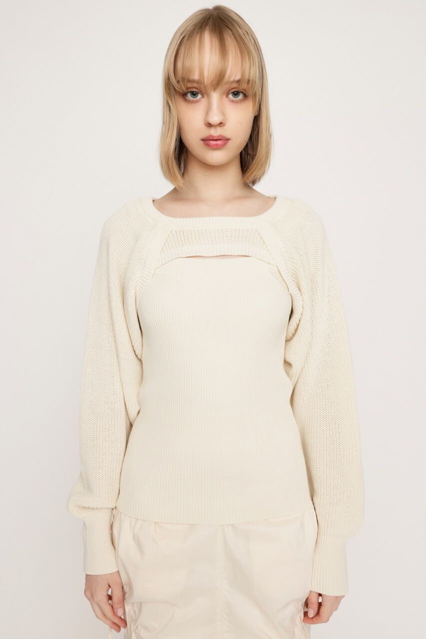 SLY「2P BOLERO HG トップス」|ニット・セーター|