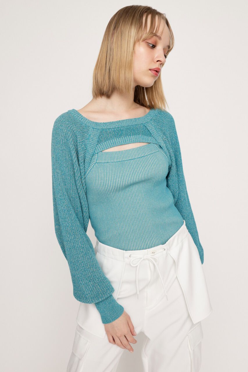 SLY「2P BOLERO HG トップス」|ニット・セーター|