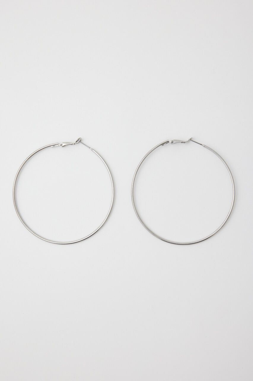 SLY「THIN HOOP P イヤリング」|ピアス|SLV
