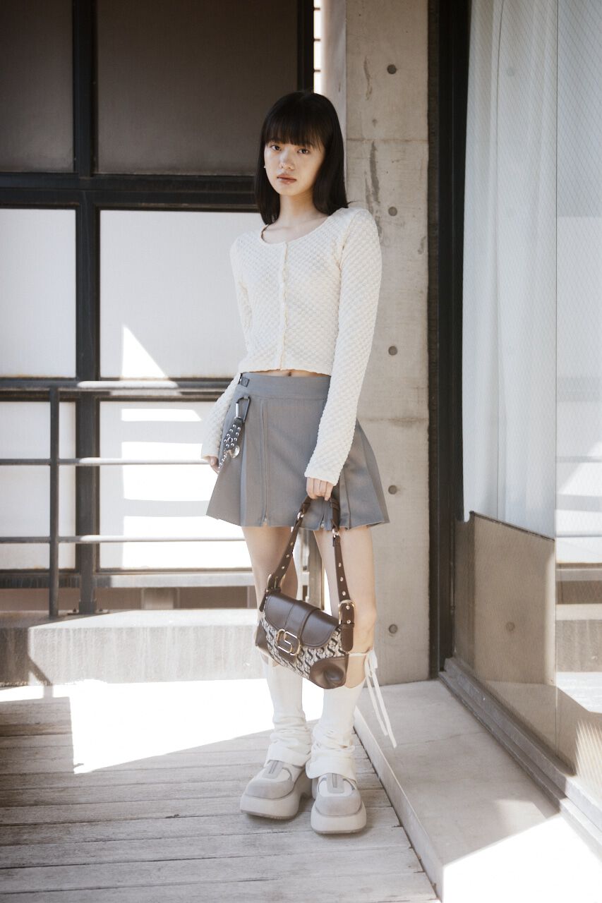 SLY「BUMPY CUT JQ カーディガン」|カーディガン|