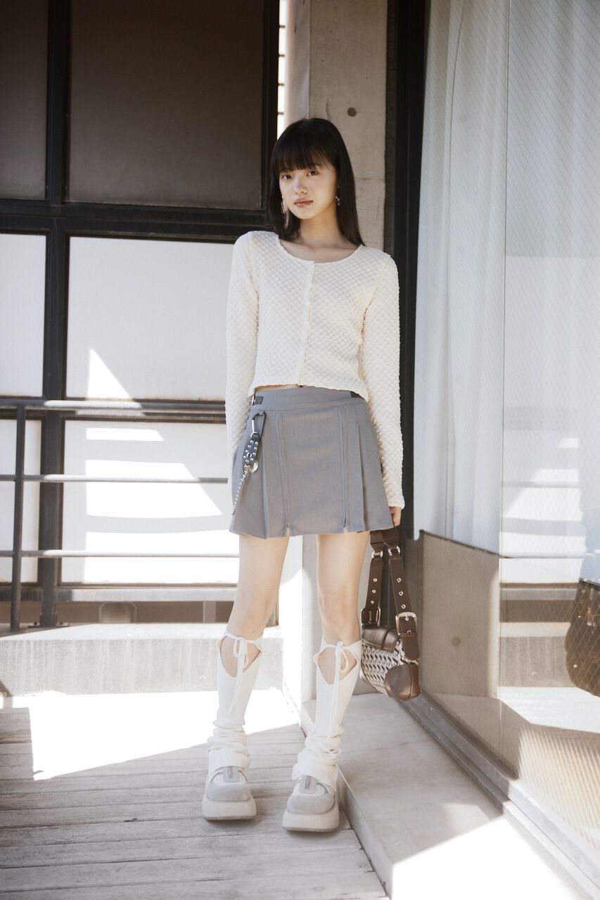 SLY「BUMPY CUT JQ カーディガン」|カーディガン|