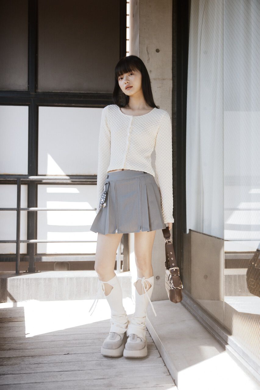 SLY「BUMPY CUT JQ カーディガン」|カーディガン|