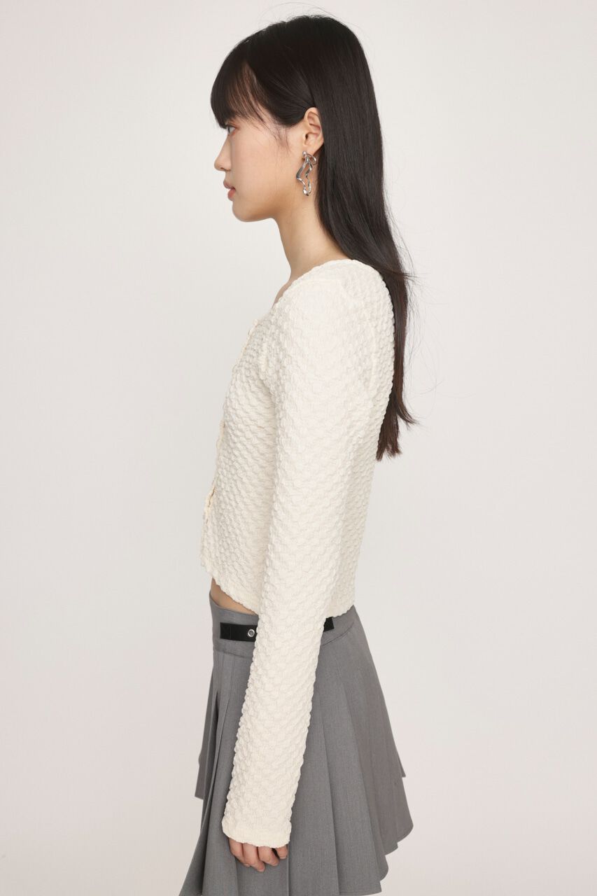 SLY「BUMPY CUT JQ カーディガン」|カーディガン|