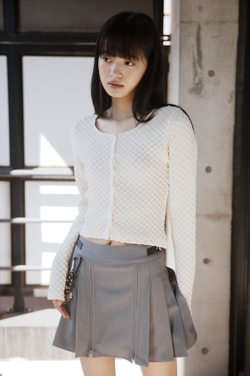 SLY「BUMPY CUT JQ カーディガン」|カーディガン|