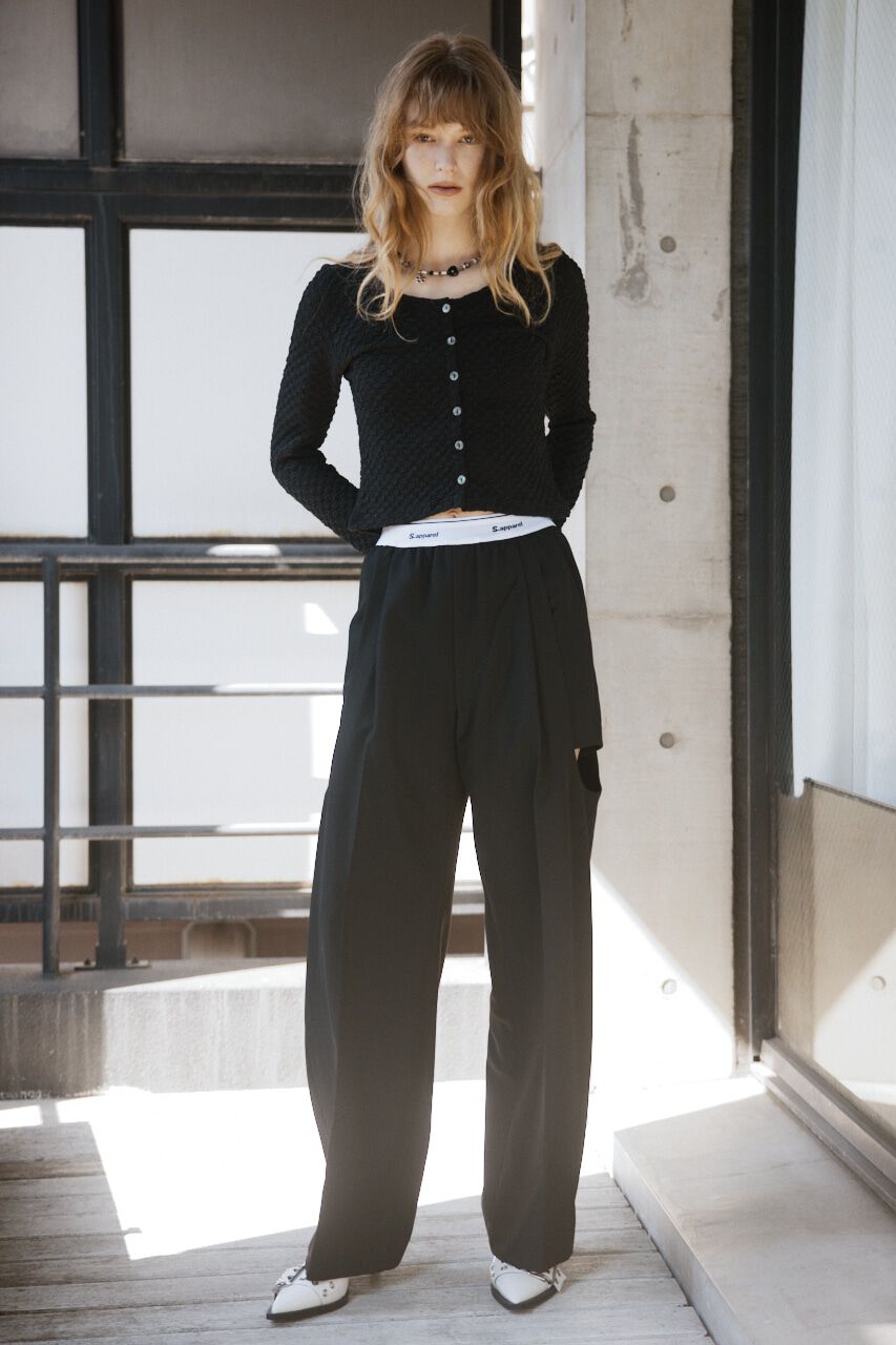 SLY「BUMPY CUT JQ カーディガン」|カーディガン|