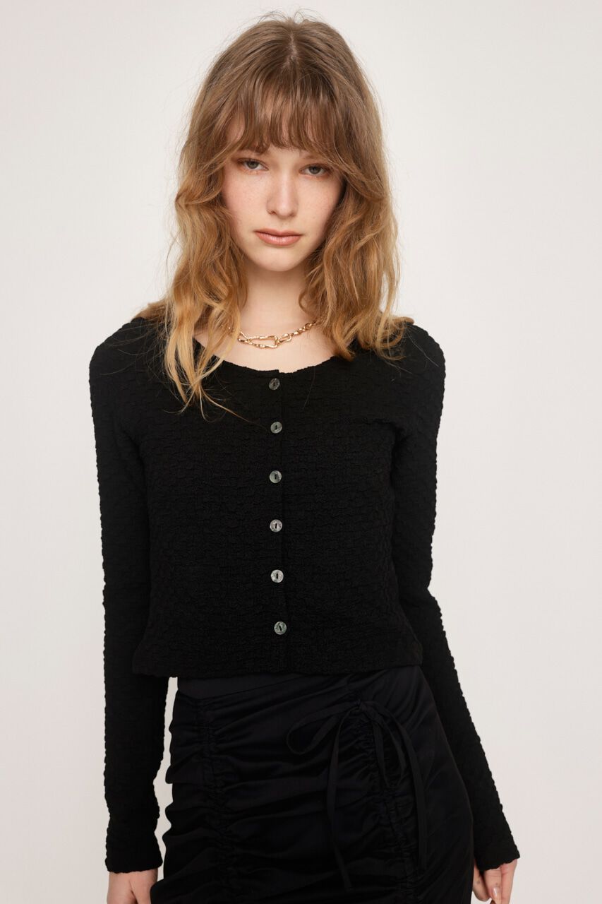 SLY「BUMPY CUT JQ カーディガン」|カーディガン|