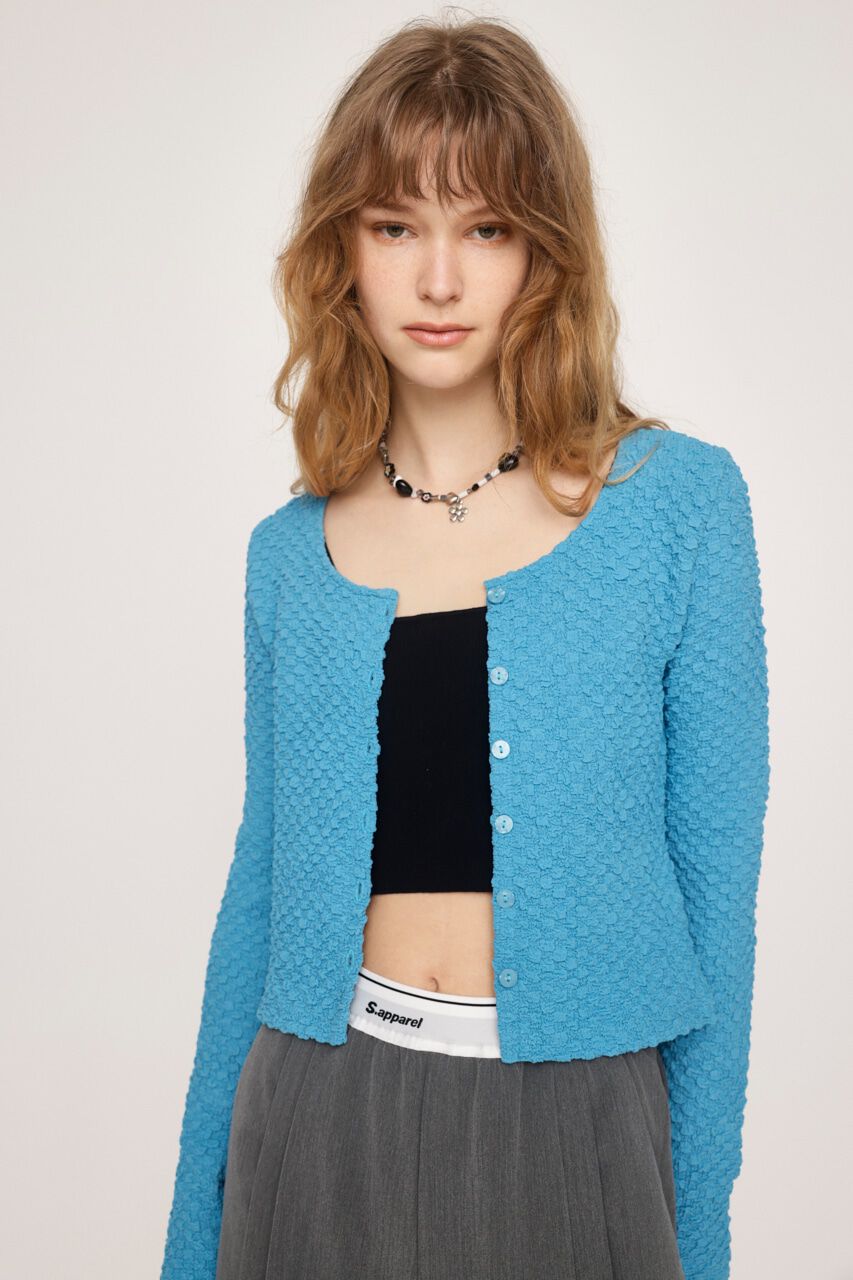 SLY「BUMPY CUT JQ カーディガン」|カーディガン|