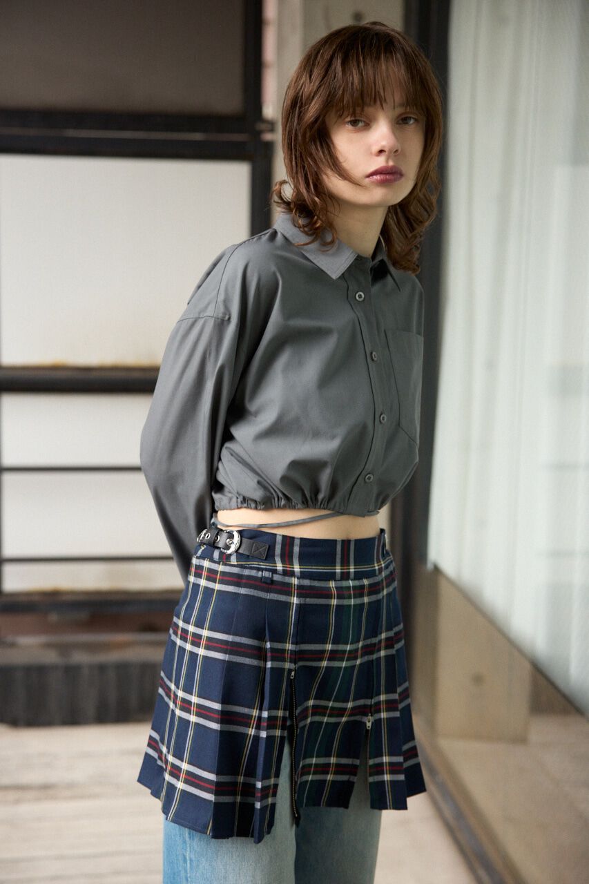 SLY「RIBBON CROP シャツ」|シャツ・ブラウス|