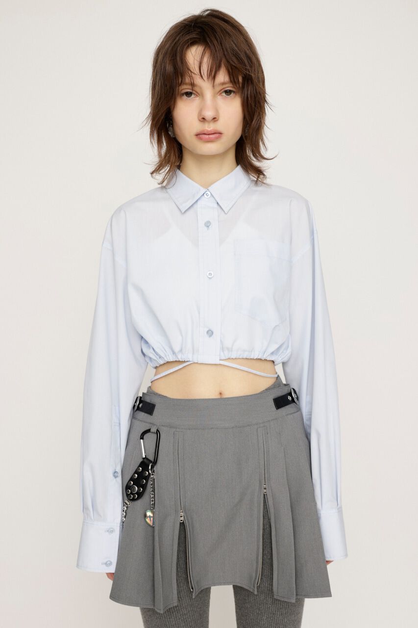 SLY「RIBBON CROP シャツ」|シャツ・ブラウス|
