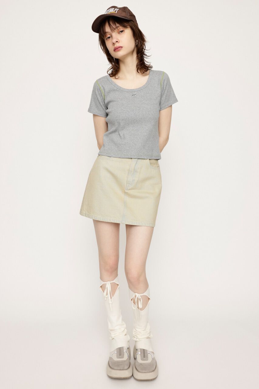 SLY「POINT LOGO BASIC Tシャツ」|Tシャツ・カットソー|