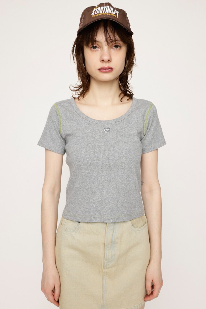 SLY「POINT LOGO BASIC Tシャツ」|Tシャツ・カットソー|