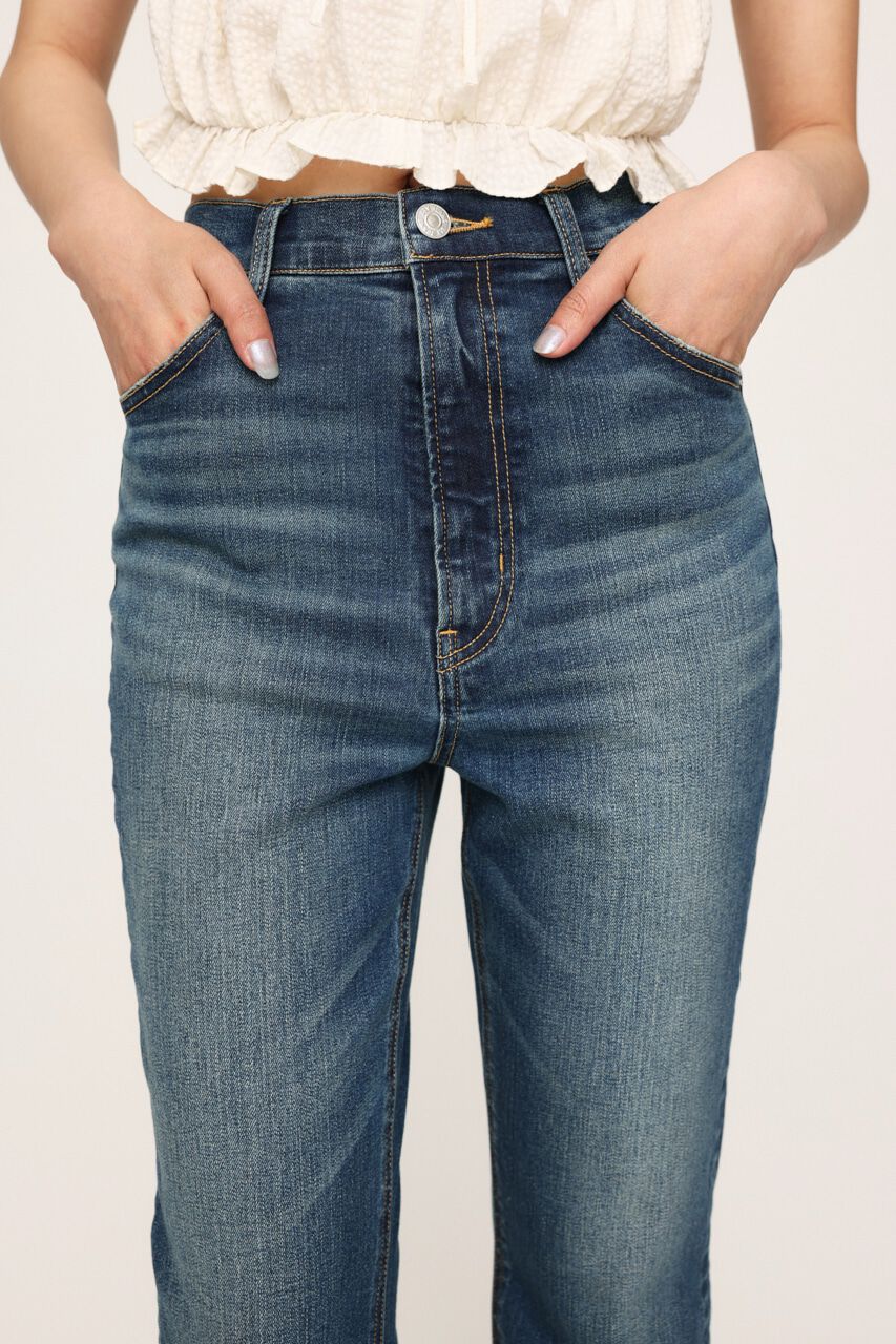 SLY「HW FLARE PT-B WITH ROICA（R）EF」|デニム|