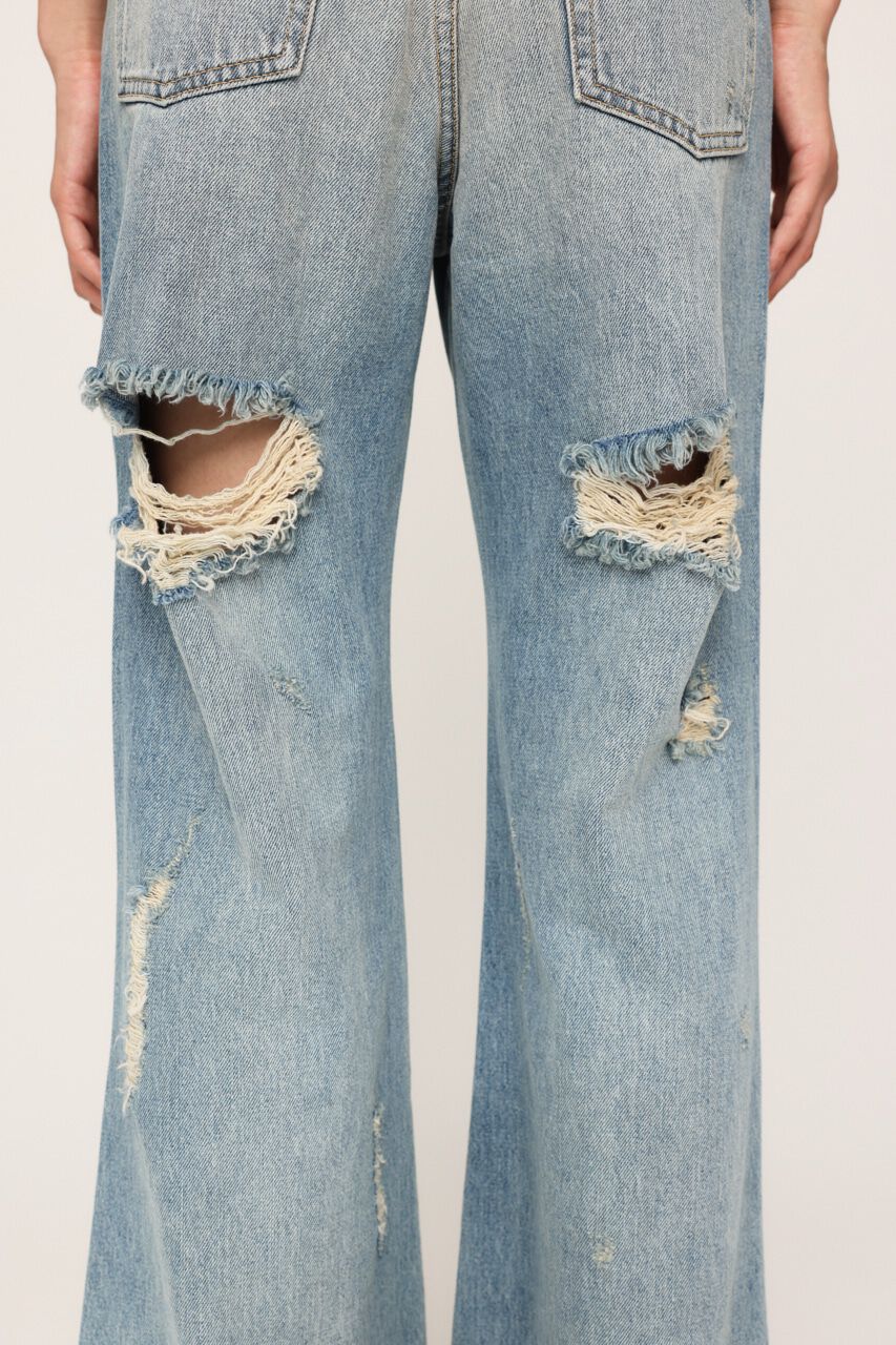 SLY「L／W TORE IT UP FLARE JEANS」|デニム|