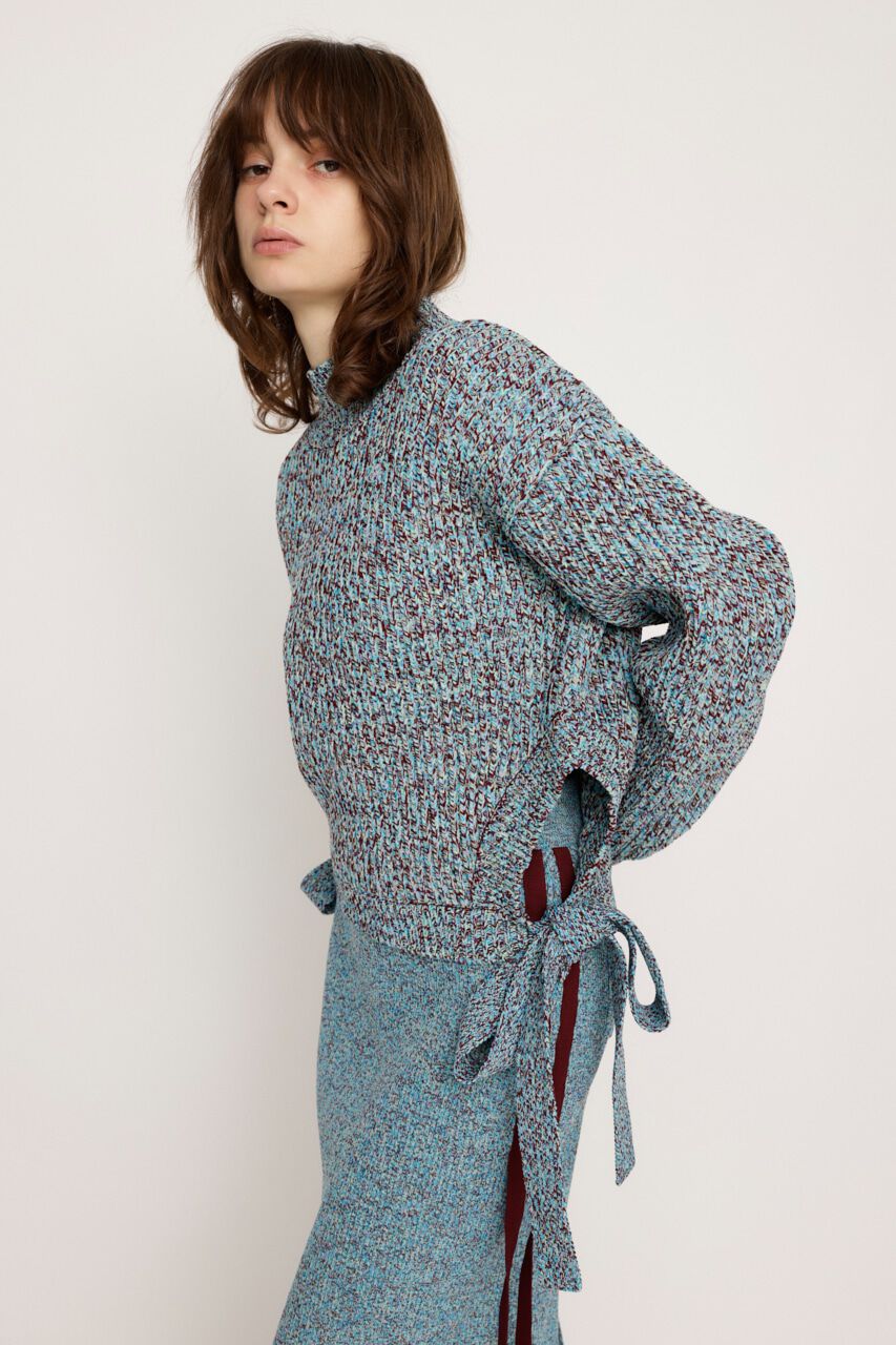 SLY「SIDE RIBBON LG トップス」|ニット・セーター|