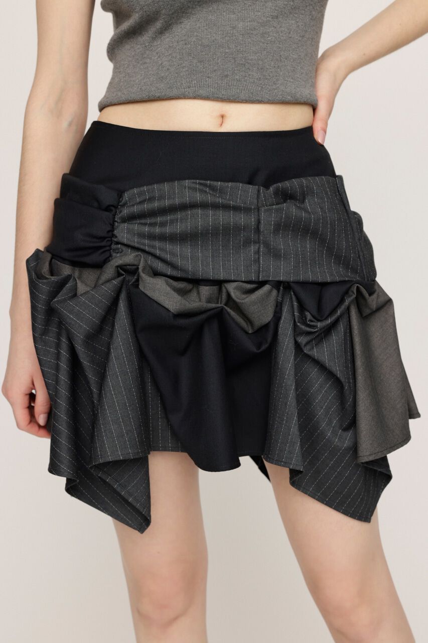 SLY「MANNISH DESIGN ショートスカート」|スカート|Multi_1