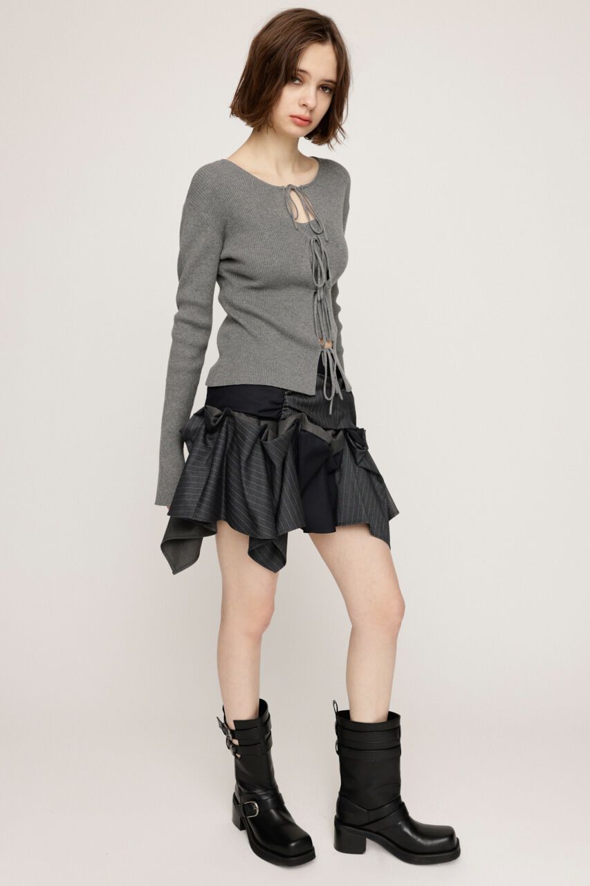 SLY「MANNISH DESIGN ショートスカート」|スカート|