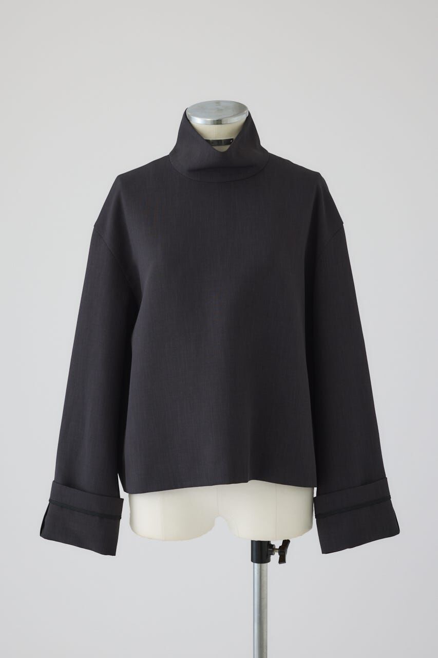 RIM.ARK 「Cuffed sleeve PO」|シャツ・ブラウス|D/GRY3