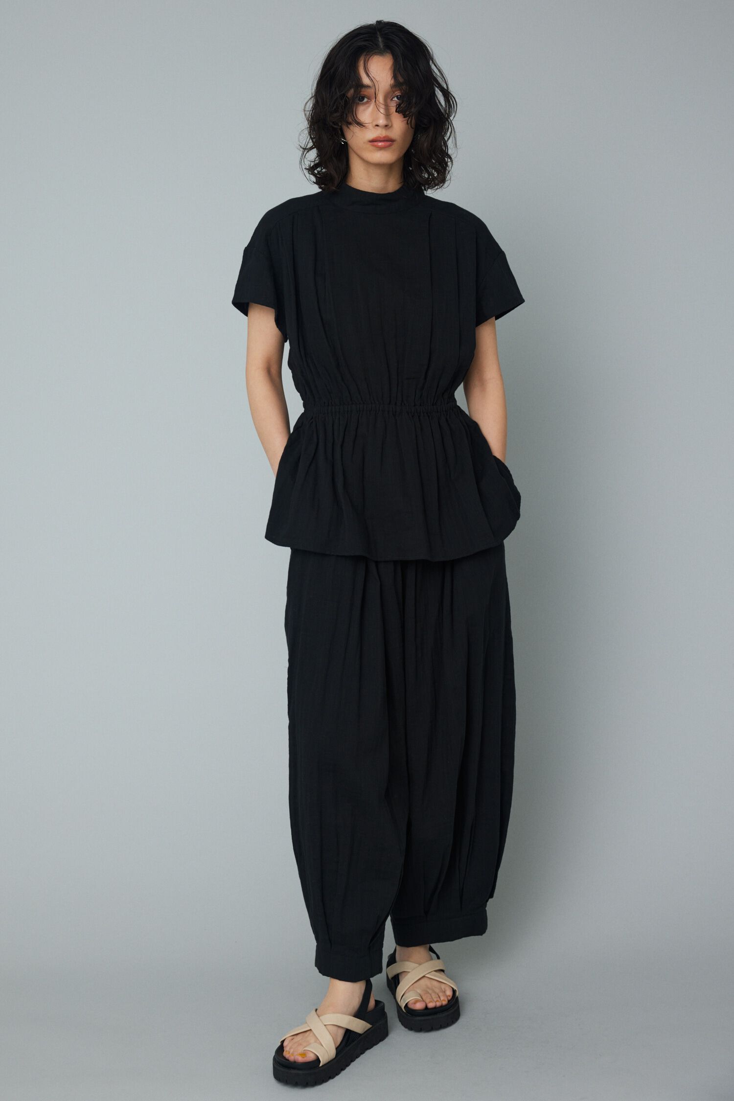 HeRIN.CYE「Stand docking shirt」|シャツ・ブラウス|