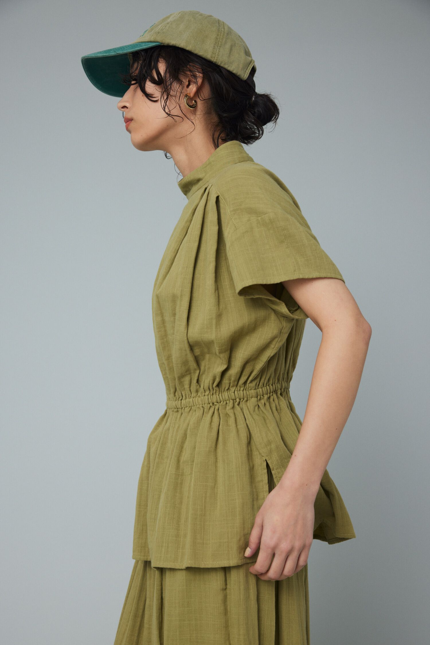 HeRIN.CYE「Stand docking shirt」|シャツ・ブラウス|KHA