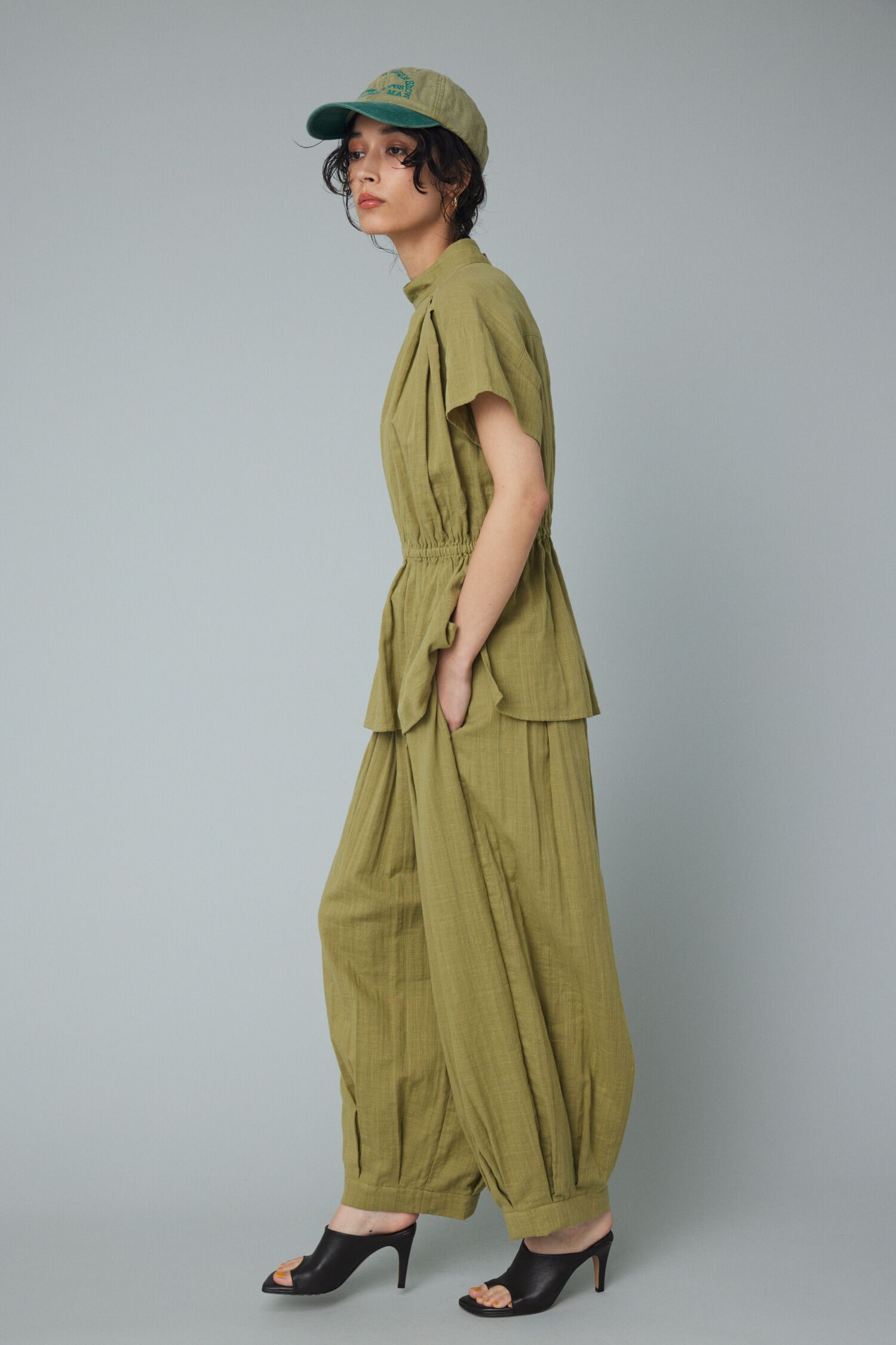 HeRIN.CYE「Stand docking shirt」|シャツ・ブラウス|