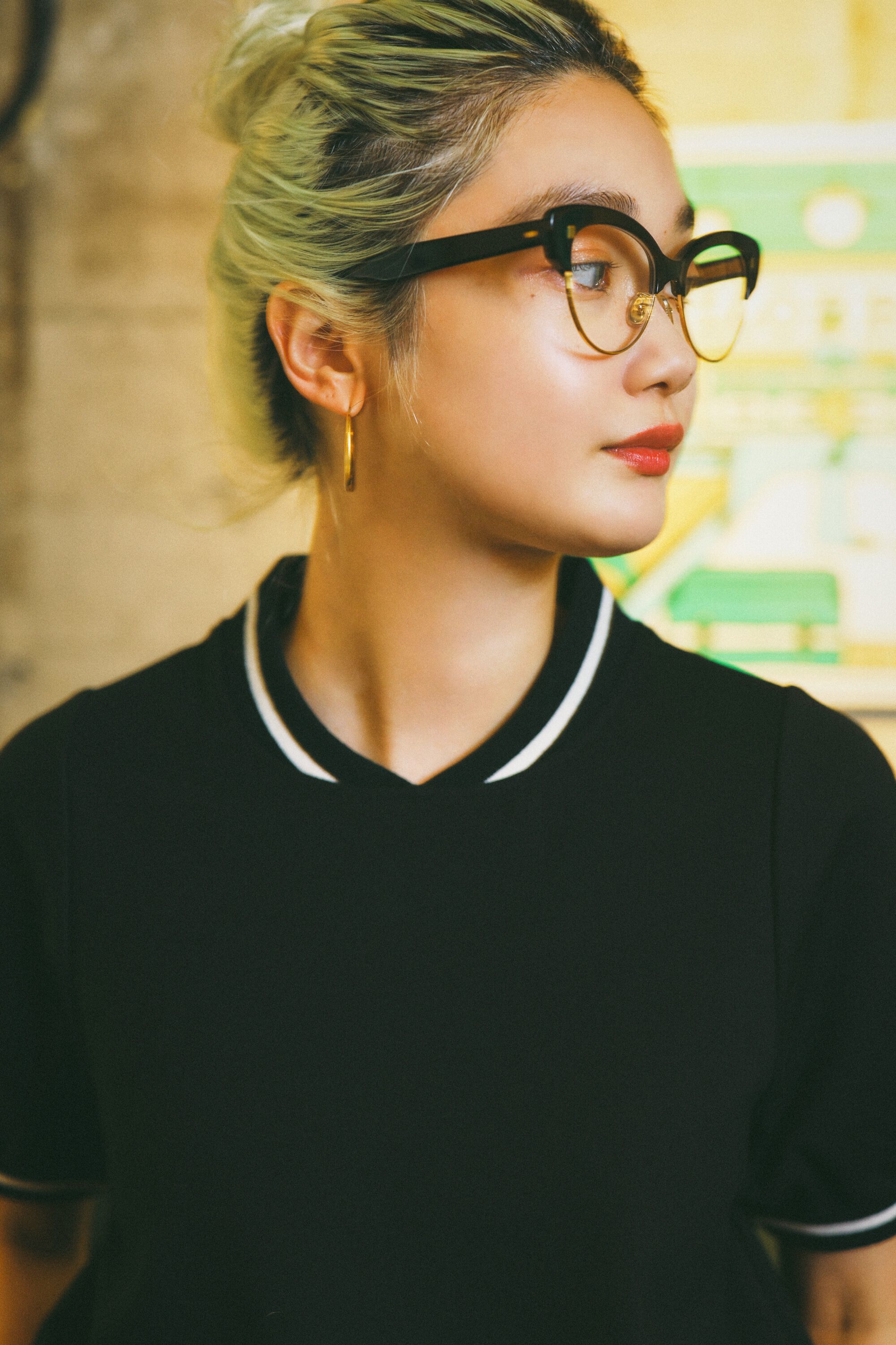 HeRIN.CYE「mio yanase / Ponte polo tops」|Tシャツ・カットソー|