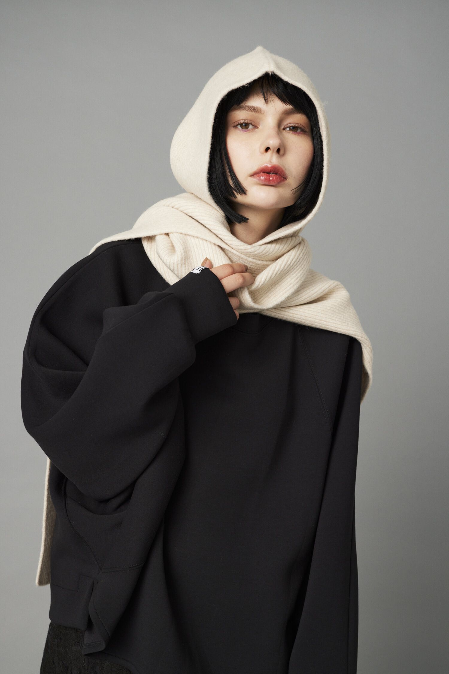 HeRIN.CYE「Knit cap mufflor」|その他|IVOY3