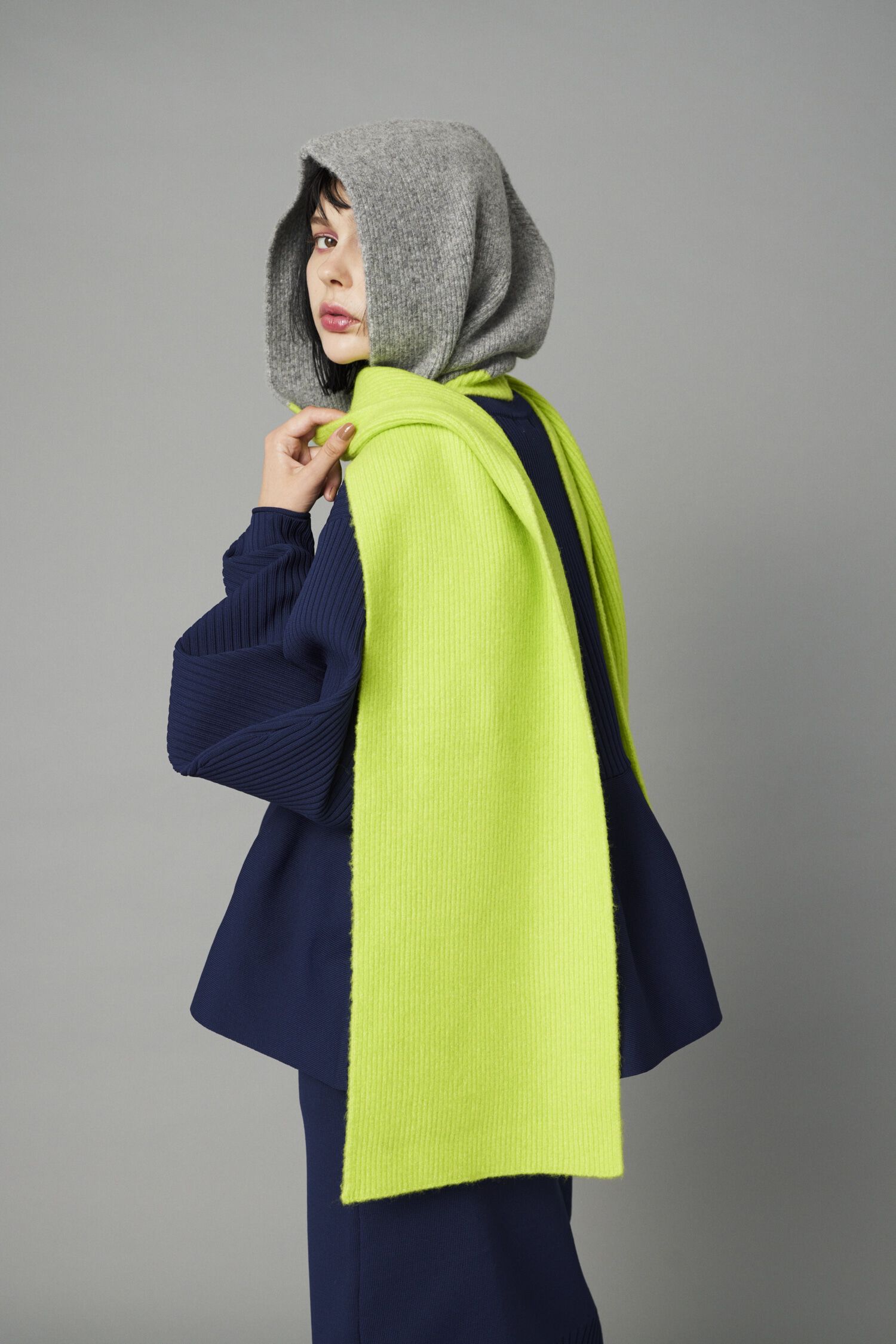 HeRIN.CYE「Knit cap mufflor」|その他|