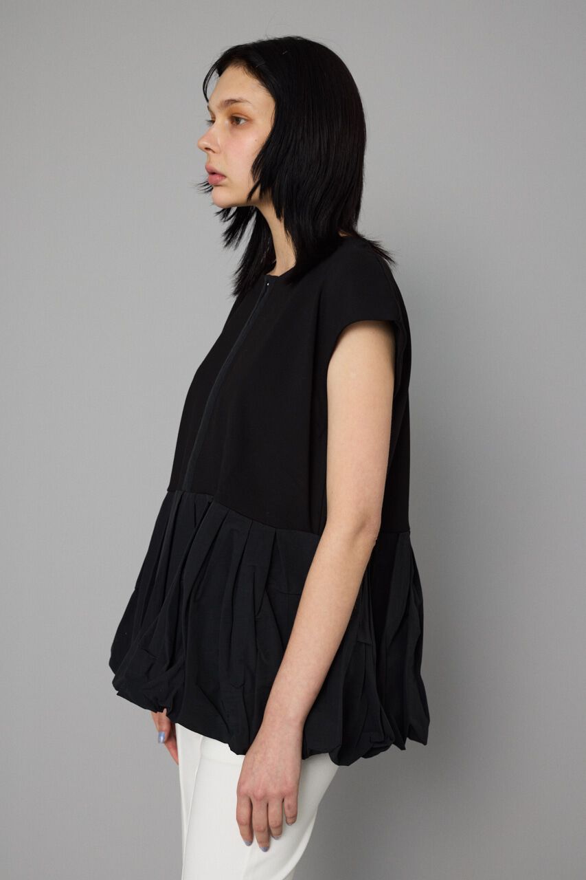 HeRIN.CYE「Ponte docking balloon tops」|シャツ・ブラウス|