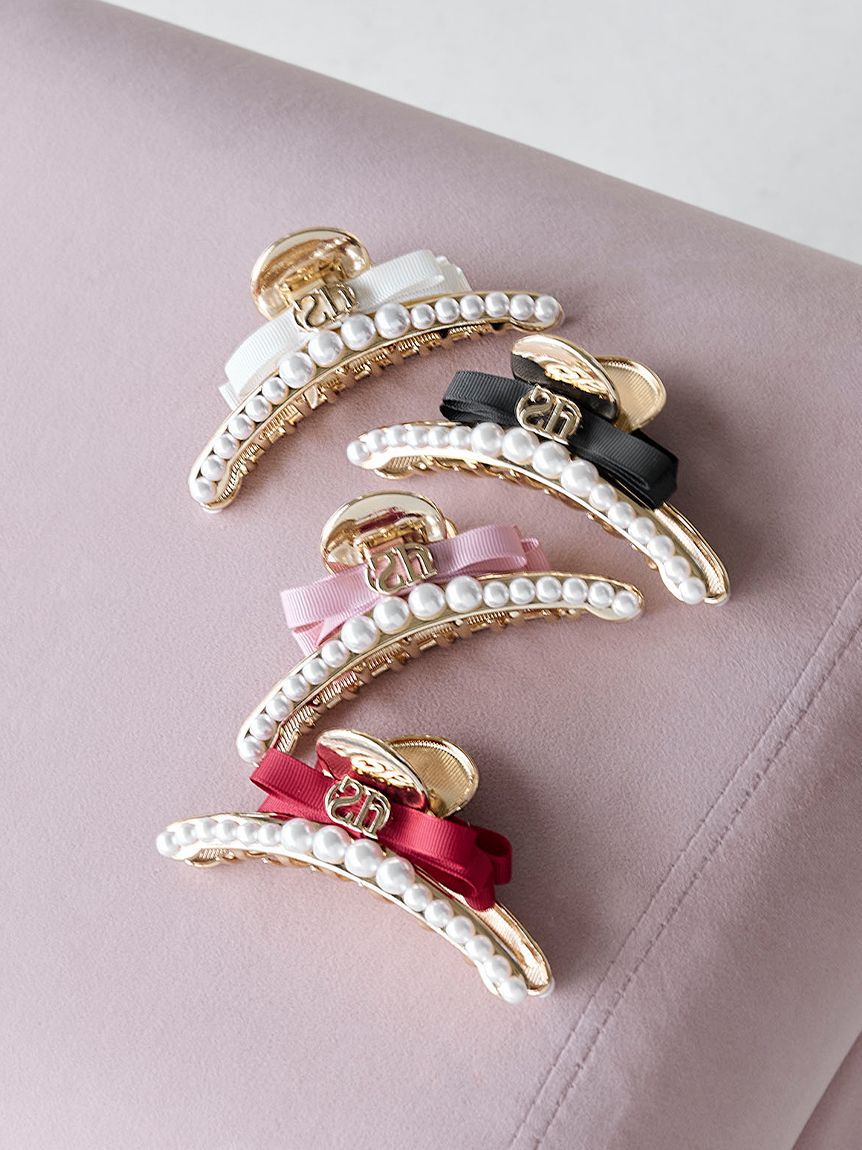 SNIDEL HOME「パールリボンバンス」|その他|